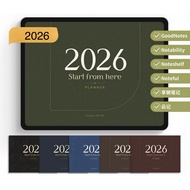2026 Digital Planner PDF, iPad Planner, Notability Planner, Goodnotes Planner, Daily Planner, Weekly