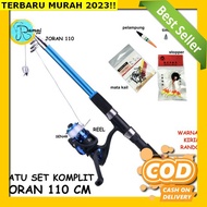 Pancing 1 Set Lengkap Kuat Satu 1Set Promo Kecil Harga Meriah Tas Mancing Pakai Komplit Lentur Ril P