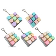 [Fenteer1] Keyboard Fidget Toy Relaxing Pass Time Keyboard Cube Keyboard Clicker Toy