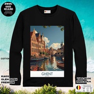 Long Sleeve T-Shirt, 45th Anniversary SOUVENIR NationalTAG, PREMIUM 30s Combed Cotton T-Shirt, PREMI