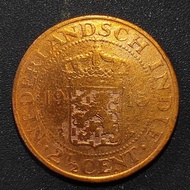 Koin Benggol 2 ½ Cent tahun 1915