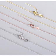 G18K Chain Necklace AU750 Chain for Women Necklace DIY