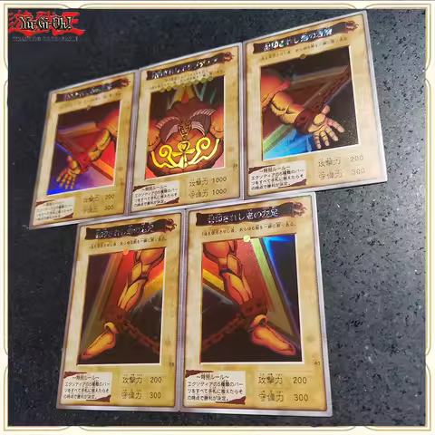5PC/Set Anime Champion Card Boys Battle Game Toys Collectible Cards Christmas Birthday Gift Board Ga