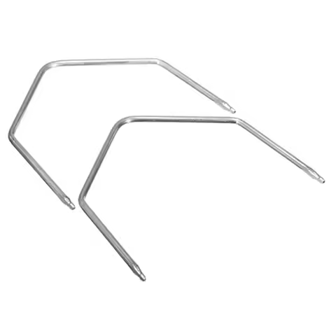 2PCS Car Audio CD Player Removal Removal Tool Keychain Radio CD30 CDC40 Removal Pin Key Tools for Va