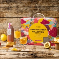 【桑妮果園】仲夏百宴禮盒(無籽百香果濃縮果汁1瓶+百香果凍2包)