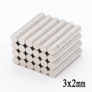100 Pieces High Power Magnet 3x2mm Neodymium 3*2mm Round Flat Size 3x2mm 3*2mm