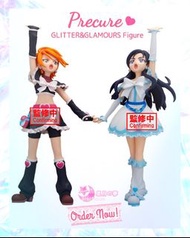 【預訂】光之美少女 Pretty Cure日本GLITTER&GLAMOURS Cure Black & White Figure 黑天使 雪天使 百變小櫻 小魔女doremi 美少女戰士 sailo
