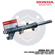 HONDA RSX150 RSX 150 100% ORIGINAL FRONT FORK DEPAN LEFT RIGHT KIRI KANAN SET 51500-K56-V51 51400-K5