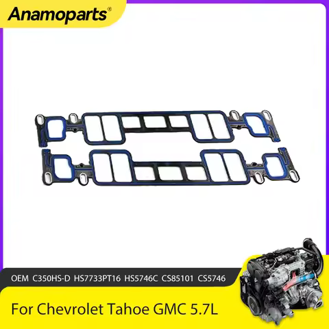 Engine Parts Intake Manifold Gasket Set Fit 5.7 L For 1996-2002 Chevrolet Tahoe GMC Yukon 5.7L V8 OH