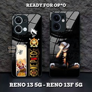 Oppo Reno 13F 13 5G Case - Oppo Reno 13 One Piece Motif Softcase - Oppo Reno 13 5G 13F Casing - Oppo