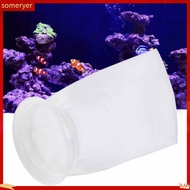someryer|  100/150/200um Aquarium Filter Bag Fish Tank Mesh Net Sump Micron Sock Pouch