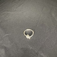 CELINE Knot Ring 銀色打結戒指