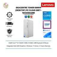 Lenovo IdeaCentre Tower 08IRH9 90XW00ABMI Desktop PC Cloud Grey ( i5-13420H, 8GB, 512GB SSD, Intel, 