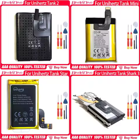 New 100% Original For Unihertz Tank 2 Pro Tank 2 Tank Mini Tank Shark 3 Tank Star High Capacity Repl