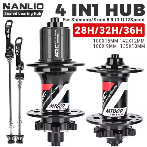 Bicycle hub ARC 009 6 pawls 114T Noise Hub Mountain bike Hub NBK Sealed Bearing 28 32 36Hole HG XD M