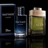 parfum 2pcs Sauvage d**r Wood essence bul94ri 100ml original.