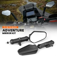 For 390 790 890 ADV Adventure Motorcycle  West Wind Rearview Mirror  ADVENTURE MIRROR KIT Foldable M