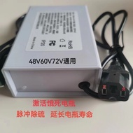 Electric Vehicle Battery Starving Activation Lead-Acid Battery Battery Pulse Repairer 48V60V72V Univ