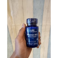 Life Extension B12 Methylcobalamin 1mg 60 Vegetarian Lozenges Methylation Suction Vitamins