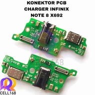 Flexible Connector CHARGER INFINIX NOTE 8 X692 PCB BOARD CAS MIC