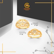 GENUINE GOLD RING 8K OR 375 AND 6K OR 300 GRADE CODE CK 226 CK 227 BANGKOK MODEL