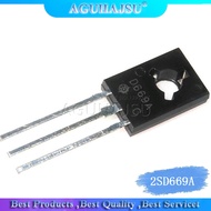 10PCS 2SD669A TO 126F 2SD669 D669A D669 TO 126 Triode new and original