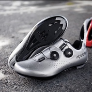 Speed Multi Cleat Roadbike Mtb Cycling Shoes Silver Cleat Cycling Shoes