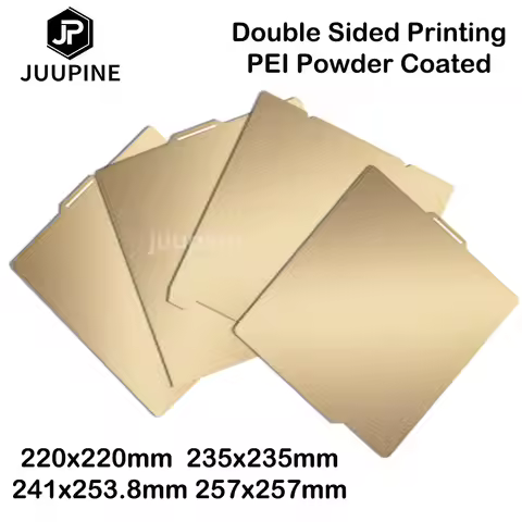 Pei Sheet 235x235 K1C Build Plate 220x220 Double Sided Spring Steel Sheet Pei Textured for Ender 3 B