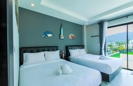 Vila 640 m² dengan 3 bilik tidur dan 5 bilik mandi peribadi di Pusat Bandar Hua Hin (Pich Cha Pool V
