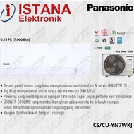 PANASONIC AC SPLIT STANDARD 0.75 PK CS/CU-YN7WKJ