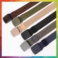 Ikat Pinggang Pria Canvas Kain Nylon Men Belt Nylon Canvas Anti Metal Detector