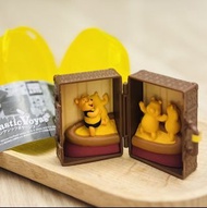 🇯🇵日本 2014 絕版 中古 珍藏✨行李箱 旅行喼 Winnie the Pooh 小熊維尼 立體 扭蛋 經典 珍藏 擺設 擺件 迷你✨Disney 迪士尼 Piglet 跳跳虎 公仔 盲盒 景品 