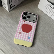 Two-In-One Film Case - Durable Shock-Absorbing And Trendy Protection - Compatible with Iphone 17 16 