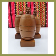 ⎯ ☃ ∢ BAGUIO'S BARREL MAN WOOD CRAFT