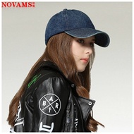 Acyclovir Soft top personality Street cowboy baseball cap black new autumn hat male Lady original ho