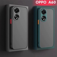 OPPO A60 Model Soft Edge Case Hard Back Camera Cover A60
