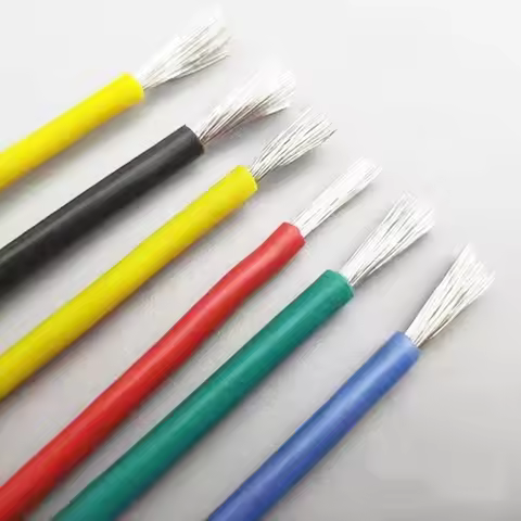 10Meter/lot UL3135 14AWG Silicone Wire 14AWG Silicone Wire High Temperature Tinned Copper SR Wire Wr