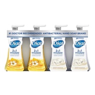 Dial Complete 2 in 1 Moisturizing and Antibacterial Foaming Hand Wash Foam Soap Dial Complete 2 in 1