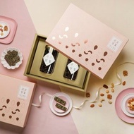 粉盒 謝謝閨蜜好友禮盒(2罐組附提袋)(減糖蔓越莓乾,無籽葡萄乾)