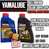 BELI RM100, 30% OFF YAMALUBE 10W40 4T FULLY SEMI SYNTHETIC SCOOTER COOLANT MINERAL ENGINE OIL MINYAK