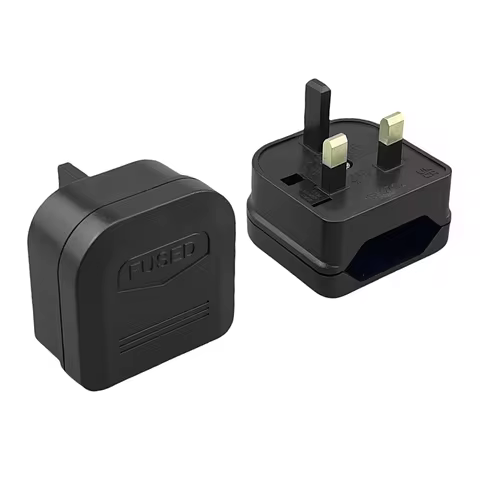 Euro EU To UK Plug Adapter With 3A/5A/13A Fuse UK British Electrical Travel Adapter Converter Socket