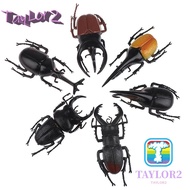 ATAYLOR Simulation Beetle Non-Toxic Animal Collection Insect Toy Fake Beetle Beetle Figures Kids Bee