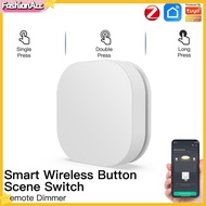 FA|  1 Set Smart Switch Remote Mode Multi-scene Linkage IP55 Waterproof Gate-way Pairing 2 in 1 Intelligent Dimmer Switch Home Supply