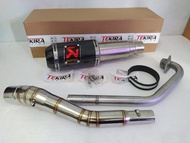 Knalpot Racing Akrapovic GP M1 Lorenzo Carbon Fullset All New R15 v4 v3 v2 Vixion Nvl Nva R Xabre MT