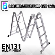 Multipurpose Aluminium Ladder 12ft Good Quality EN131