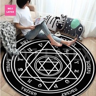 Baanphom พรม พรม3D พรมกลม มี 8 ลาย พรมปูพื้นห้องนั่งเล่น พรม3มิติ พรมปูพื้น พรมปูห้องนอน พรมปูห้องรั