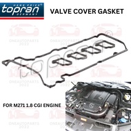 TOPRAN GERMANY VALVE COVER GASKET MERCEDES BENZ M271 CGI ENGINE W204 C180CGI C200CGI C250CGI W212 E200CGI E250CGI R172