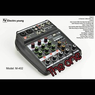 MIXER AUDIO ELECTRO YOUNG 4 CHANNEL M402/M 402 MIXER ORIGINAL/MIXER YAMAHA AG04 X /MIXER MICROVERB S