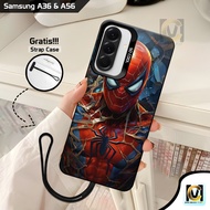 HP Case So Cool Samsung A36 5G & Samsung A56 5G Latest 2025 Spiderman Motif | Softcase Samsung A56 5