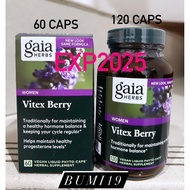 agt1 [EXP 2026]Gaia Vitex Berry 60 &amp;120caps(PCOS~hormon